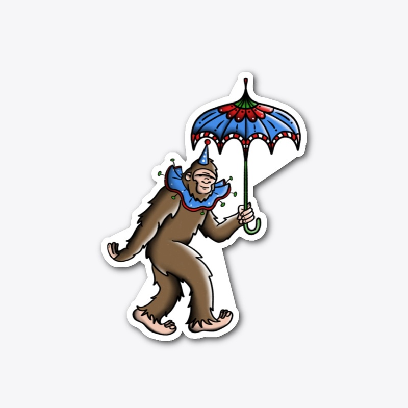 Clown Sasquatch 