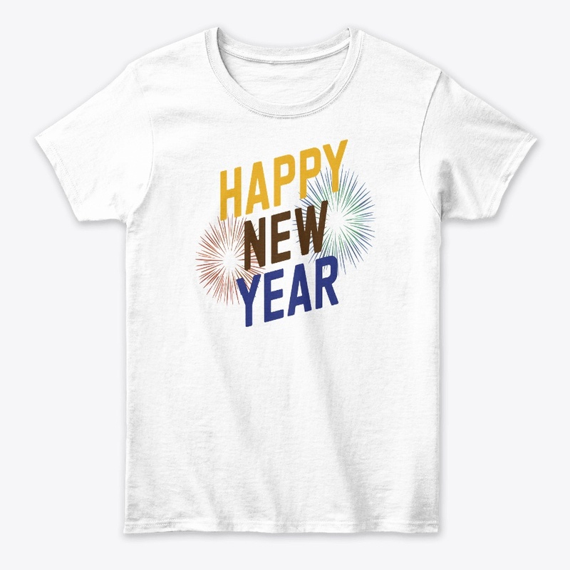 Festive "Happy New Year" Design. 
