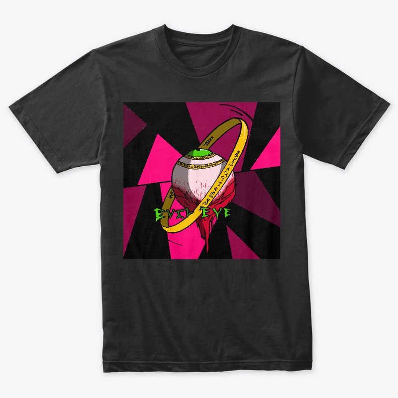 Evil Eye (shards - shades of pink)