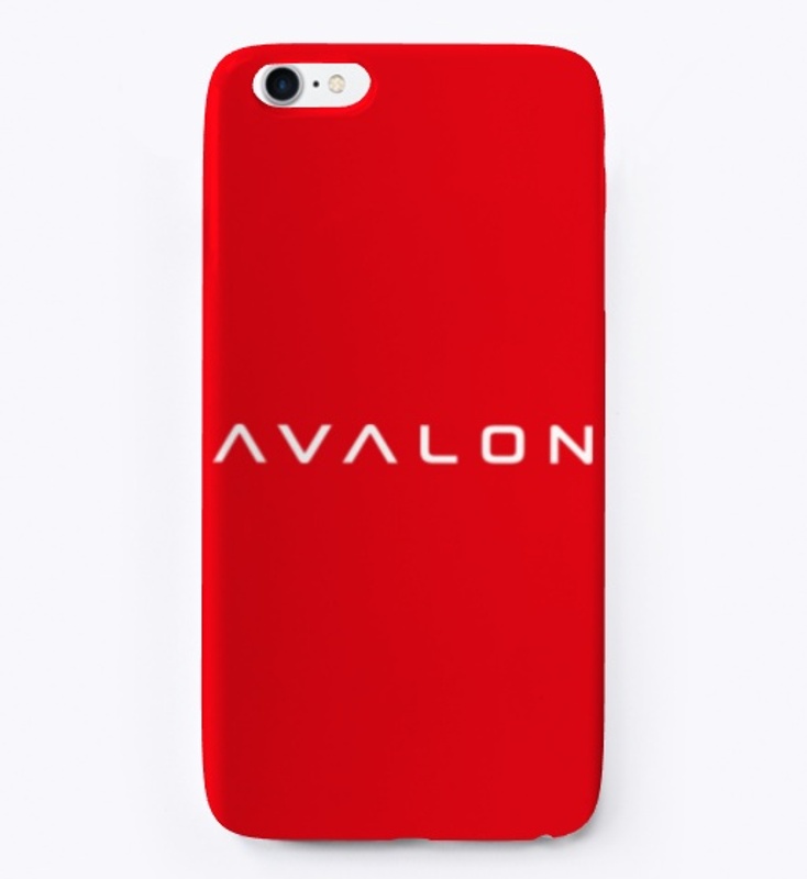 Red Avalon Iphone Case