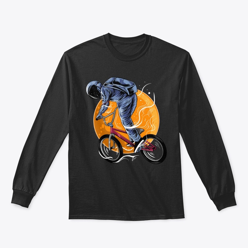 Astronaut Biker @DeepPulseBass T-shirt