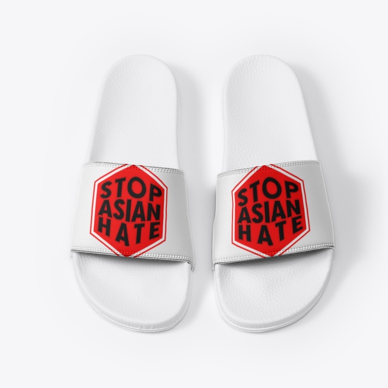 stop asian hate white slides