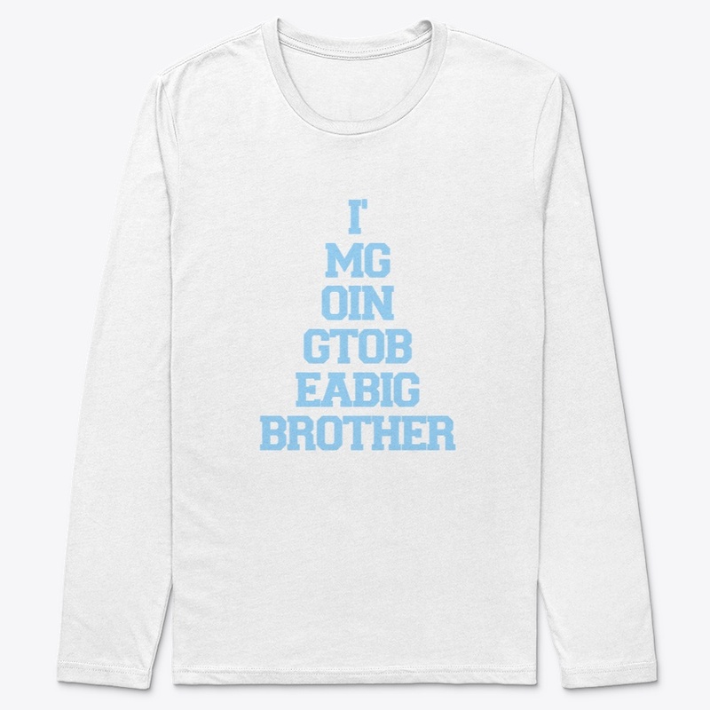 I'm Going To Be A Big Brother Design 1