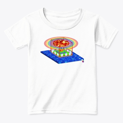 Heavenly City New Jerusalem White  T-Shirt Front