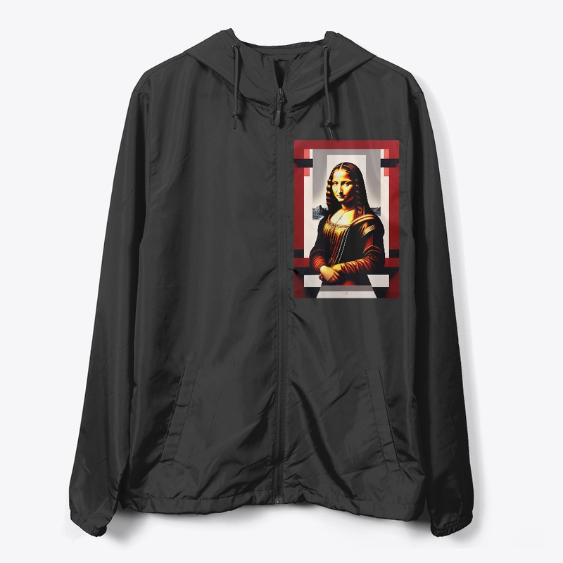 Monalisa Unique on customized T-Shirt