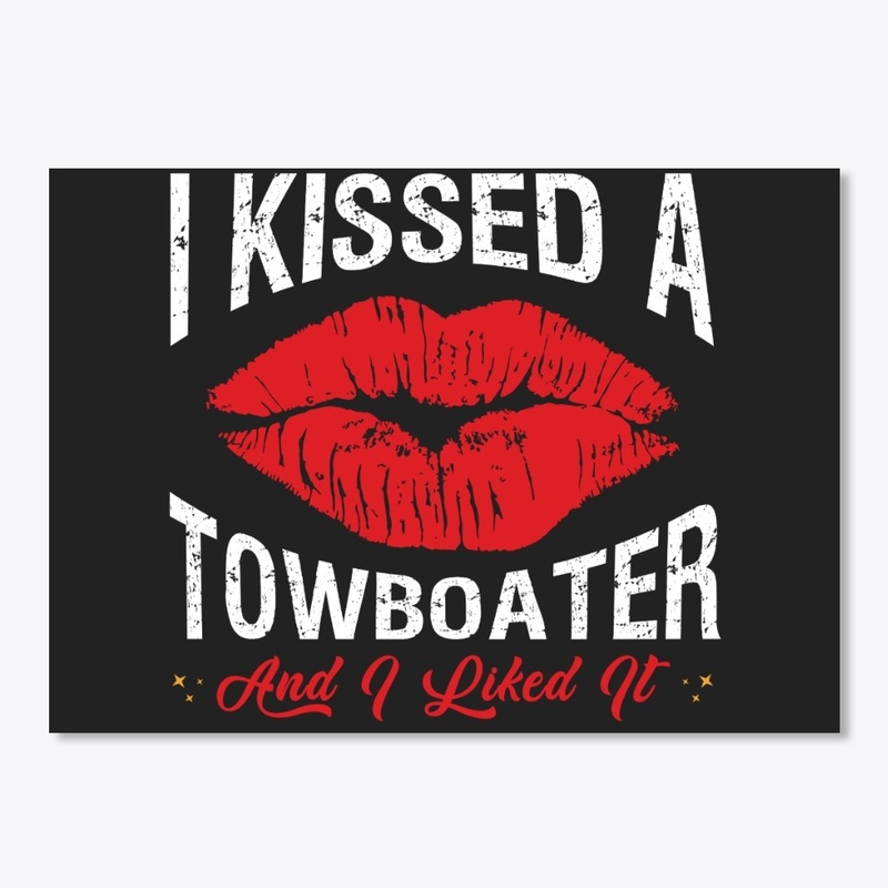 I Kissed A Towboater Face Mask