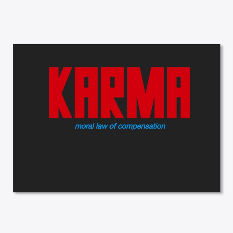 Karma: Moral law of compensation