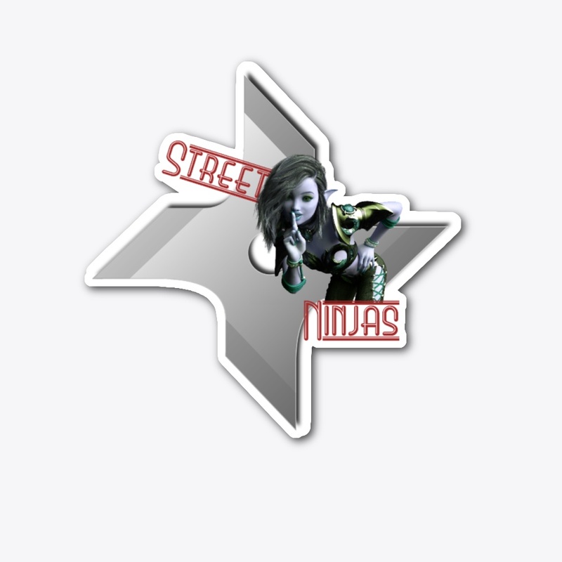 Whispering Shuriken Elf Logo