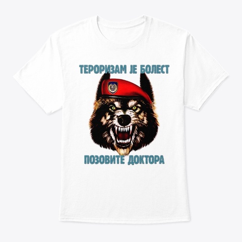 Terorizam Je Bolest   Pozovite Doktora White Kaos Front
