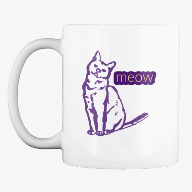 cat t shirt.meow t shirt