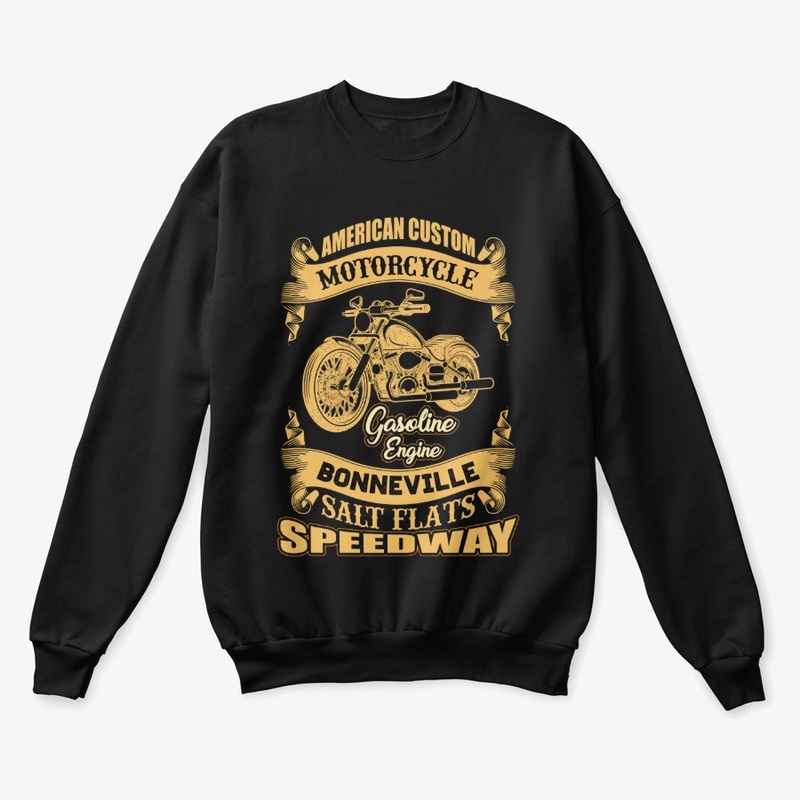 American Custom Motorcycle T Shirt 