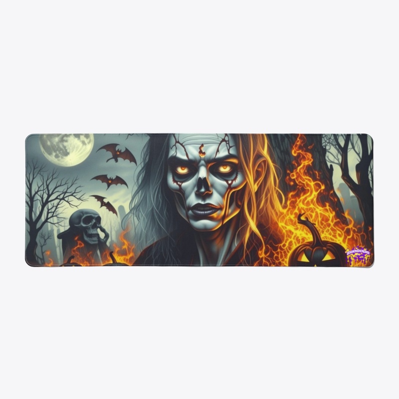 Halloween Sacred Bloom Horizon Anime Mat