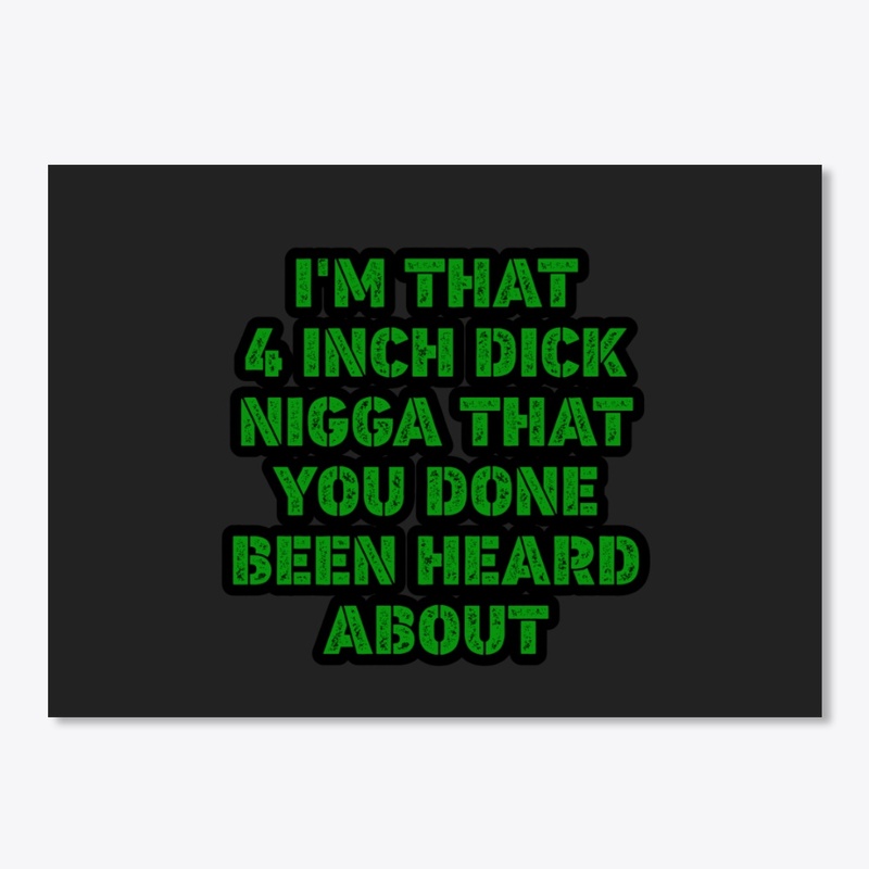 I'm that one (blank back)