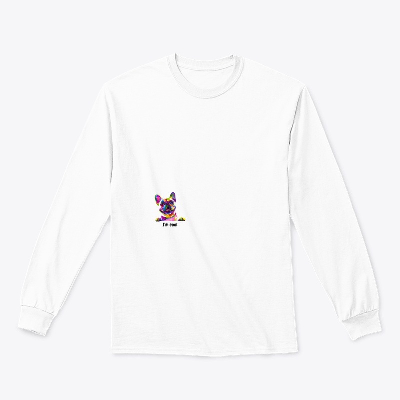 Cool ColorfulDog GraphicT-Shirt & Hoodie