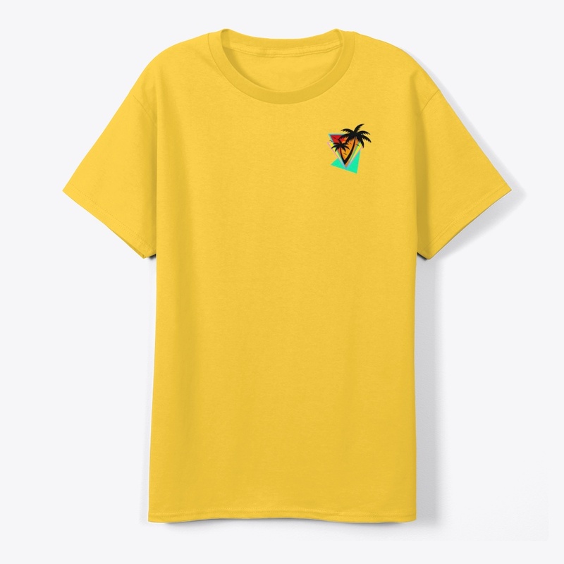Classic Crew Neck tree T-Shirt design. 