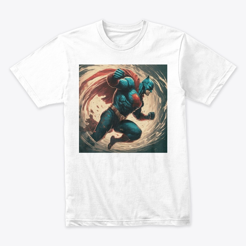 Superhero Wind Master T-Shirt Design