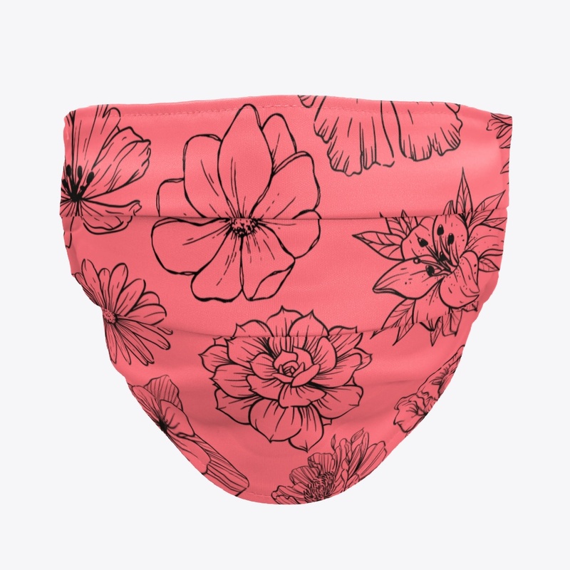 Black and White Floral 