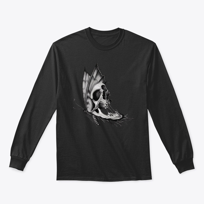 Graphic Skull Butterfly 