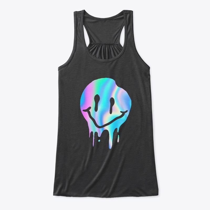 Happy Face Melting Trippy Design