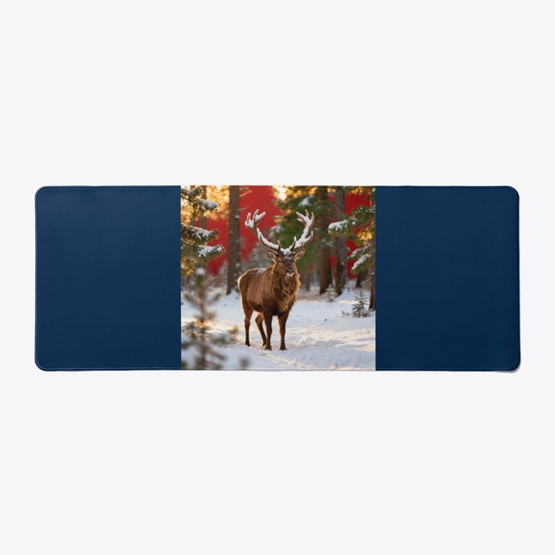 Traditional Christmas Reindeer Magic