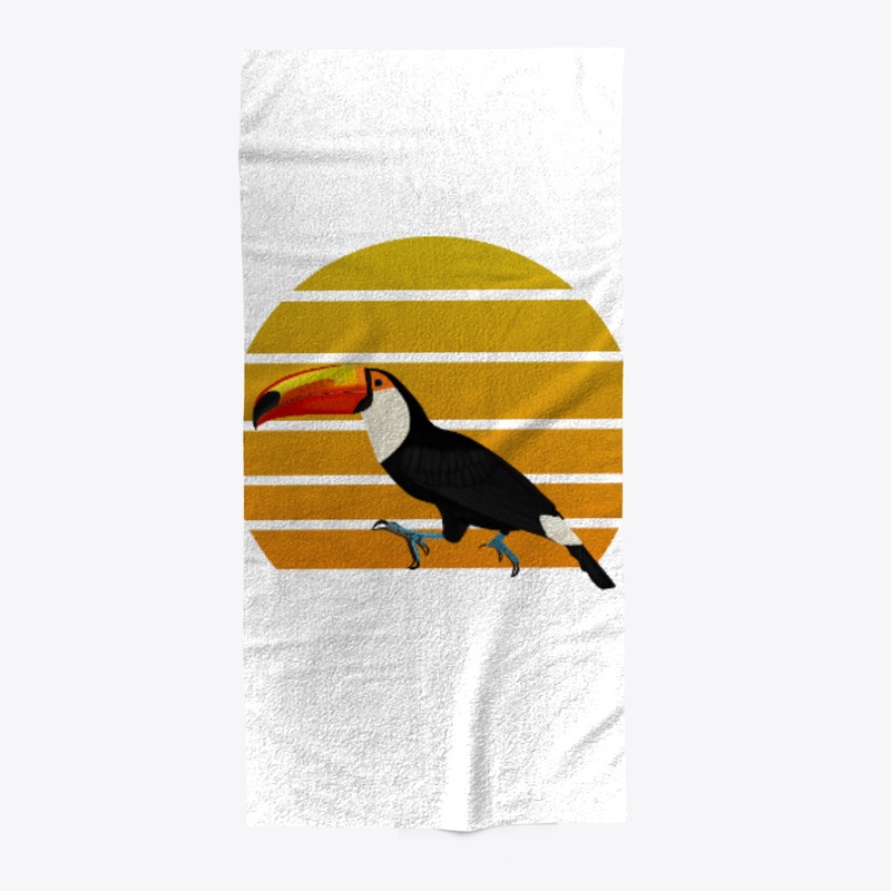 jz.birds Toucan Bird Animal Art