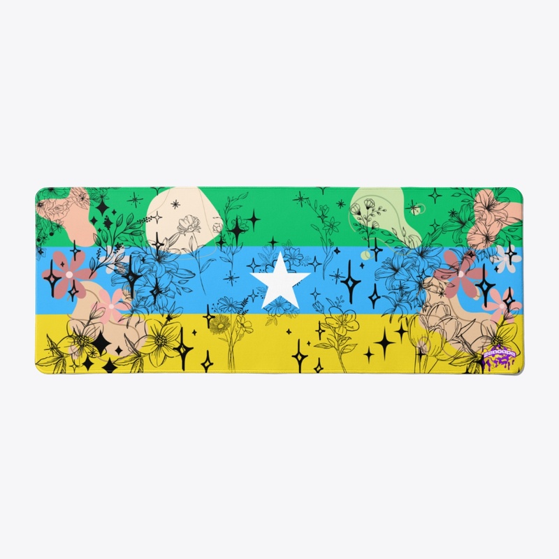 Somali Tri-Frag Tulip Serenity mousepad