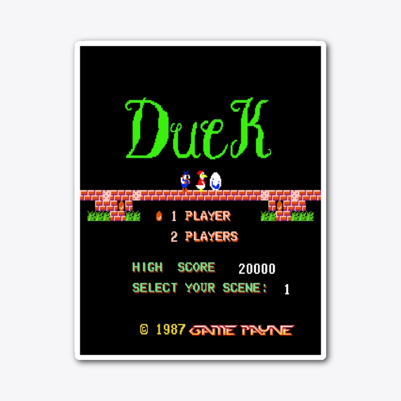 Duck Maze Title Screen Customs