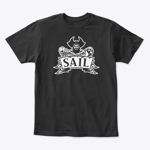 Sail Vr Official Pen Testers Shirt Black Maglietta Front