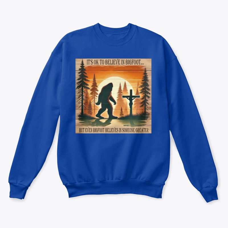 Its ok to believe in bigfoot but even...