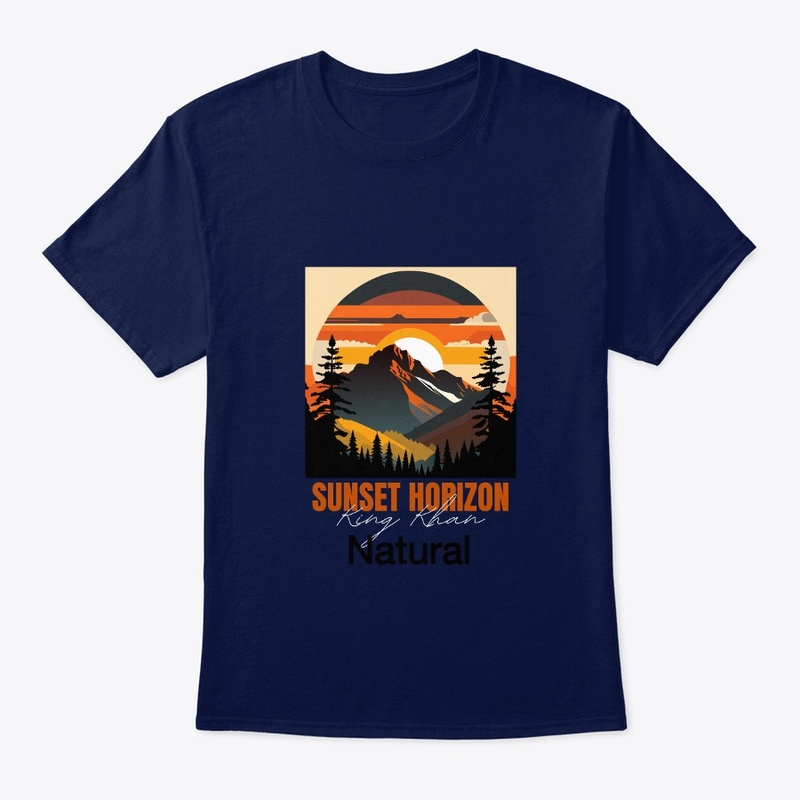 Black and Orange T shirt