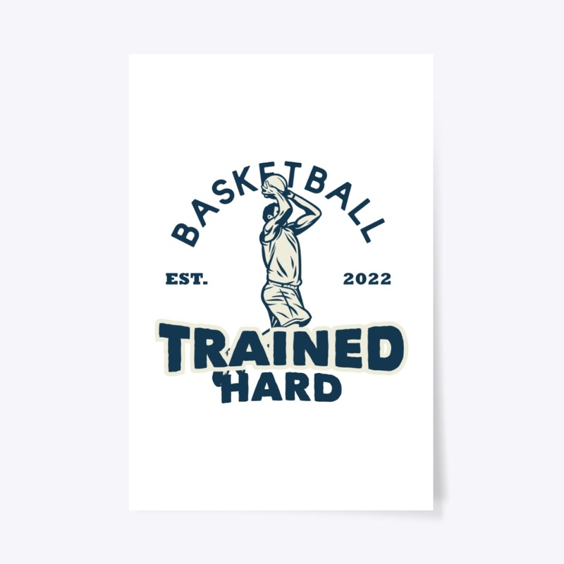 Basketball - Retro Trained Hard