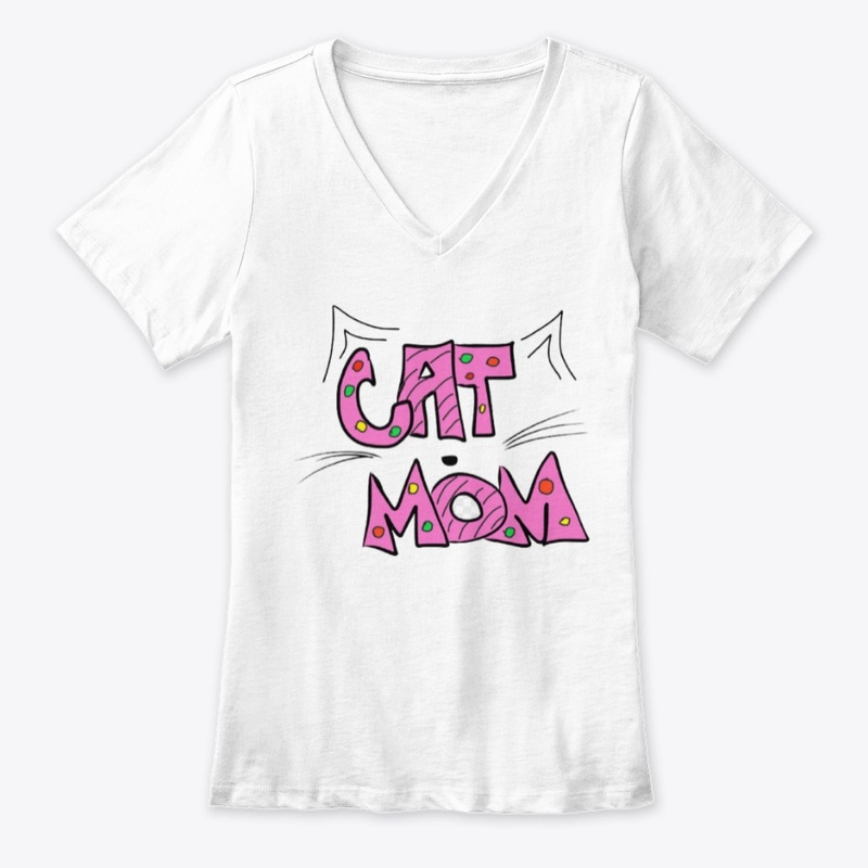 Cat Mom T- Shirt