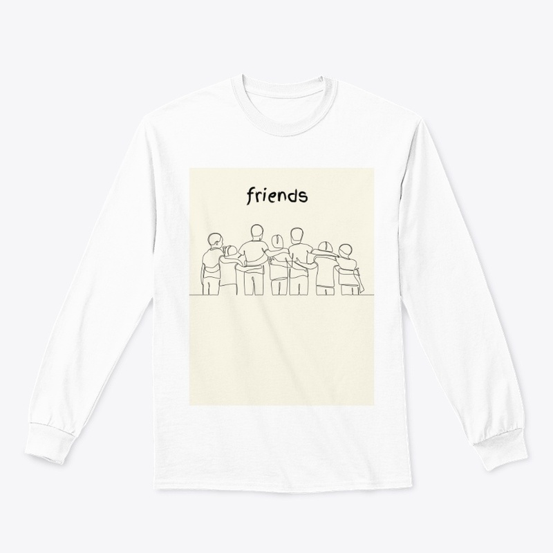 "Colorful Friends Tee"