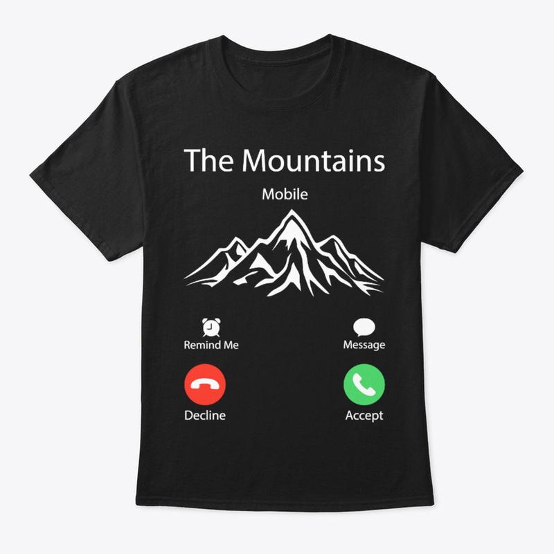 Mountains Mobile Tshirt