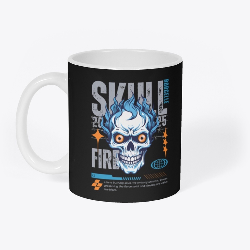 🔥 Burning Skull