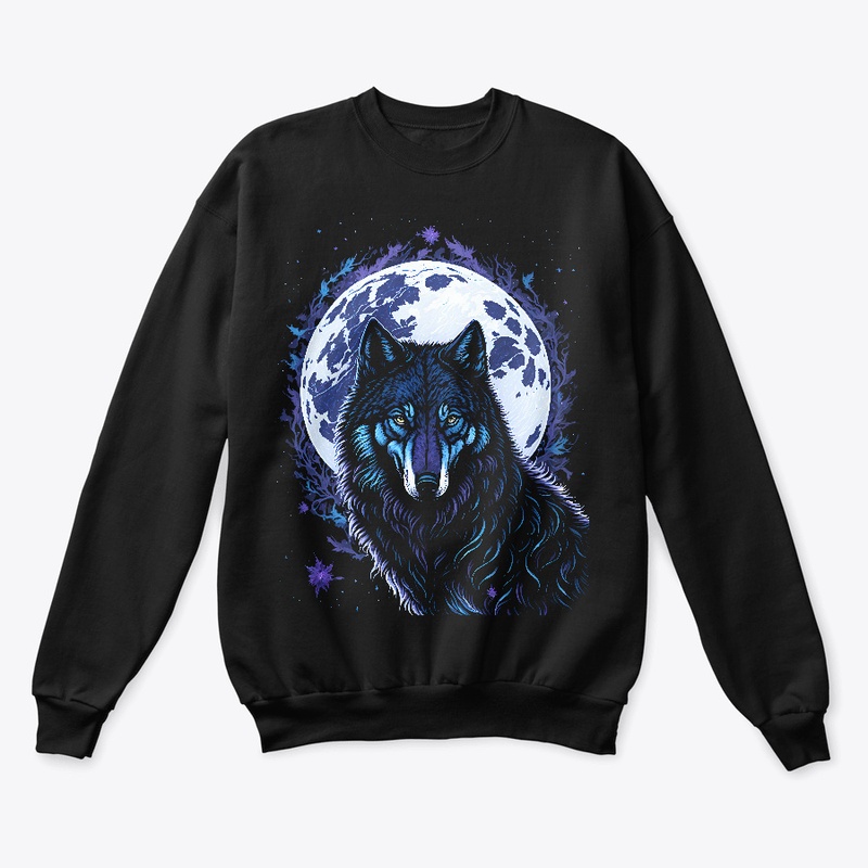 Wolf in Moonbeams