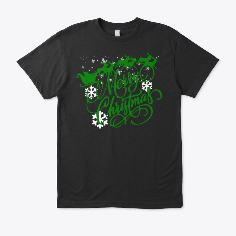 Merry Christmas Santa Sleigh