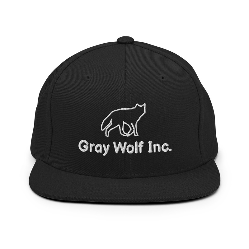 Gray Wolf Inc. Logo Snapback