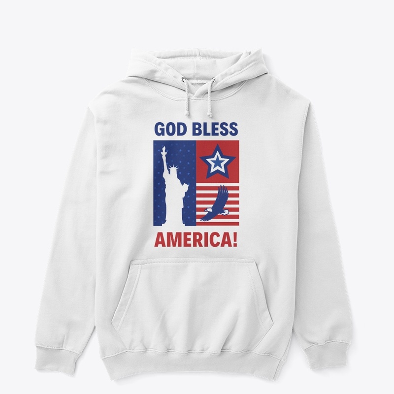 GOD BLESS AMERICA PRINTED
