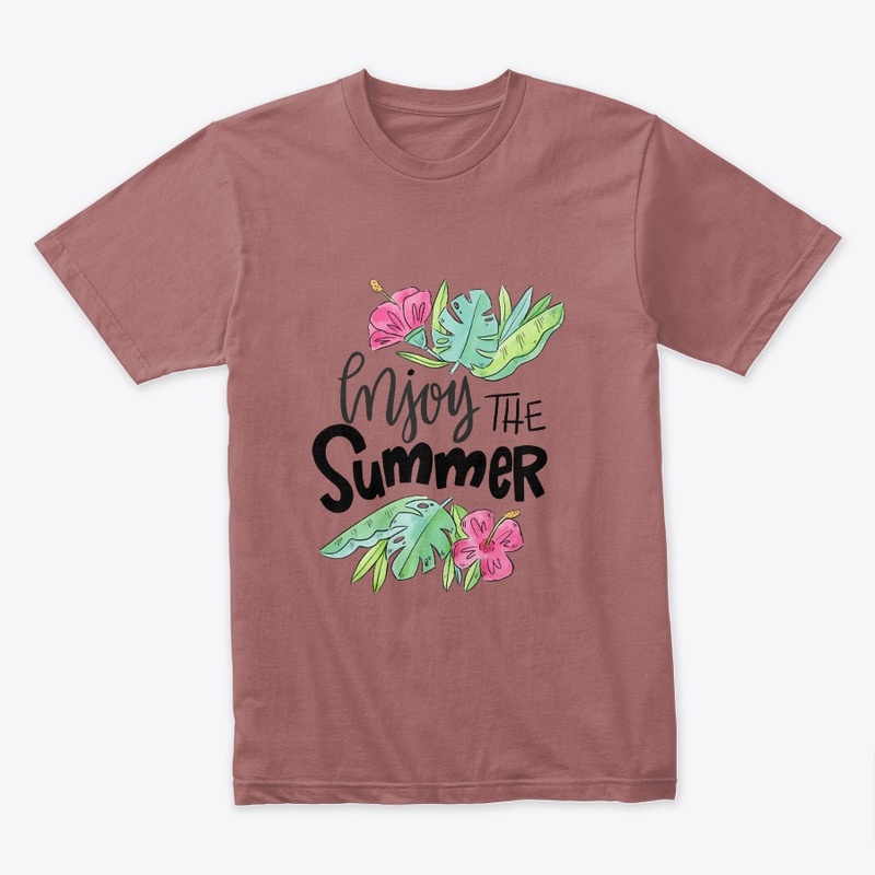 enjoy summer girl t-shirt