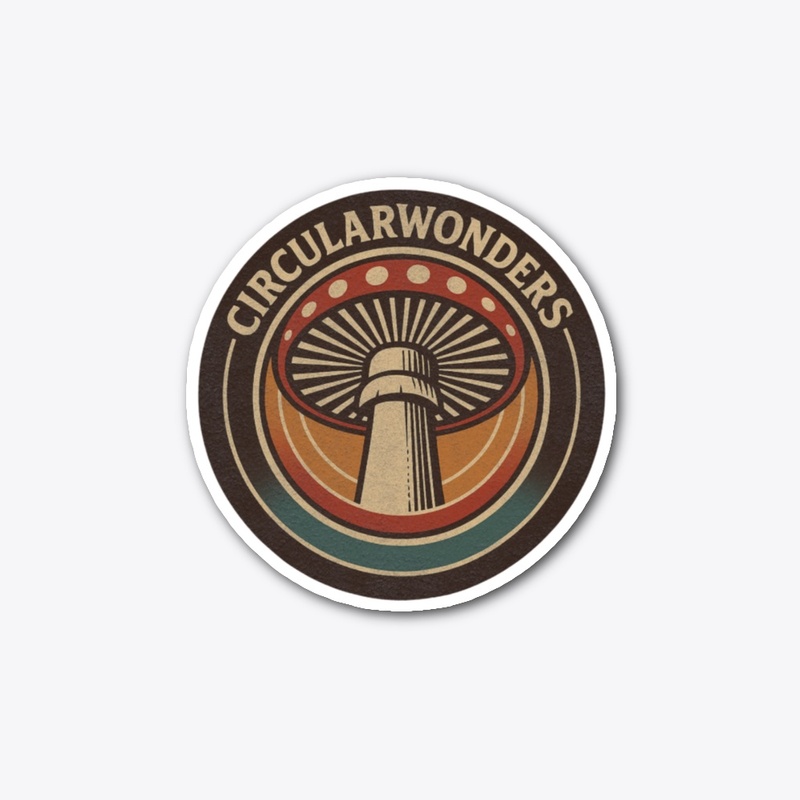 CircularWonders Retro Earthy Mushroom 