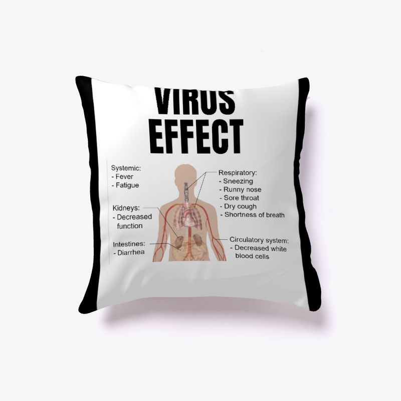 CORVID 19 VIRUS EFFECT T SHIRT