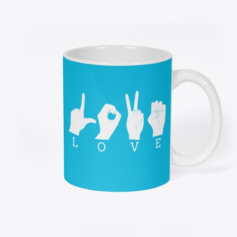 LOVE Mug (multiple colors)