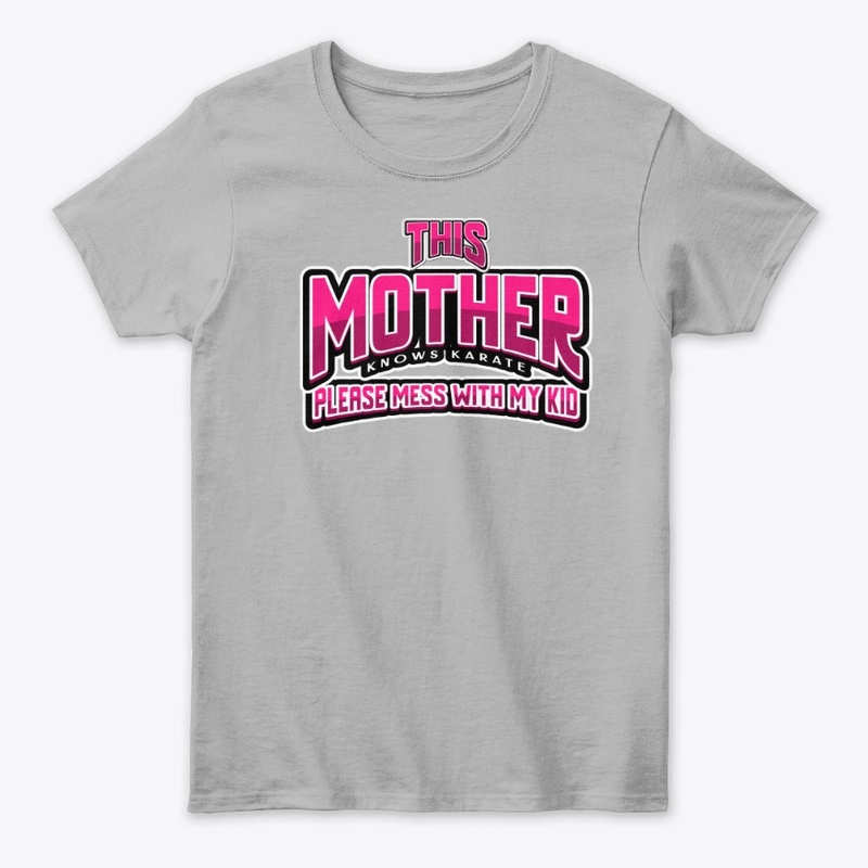 THIS DAD AND MOM KNOW KARATE 