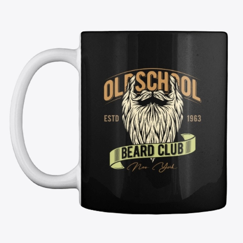 Old School Beard Club T-Shirt