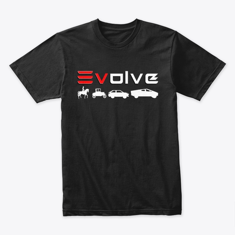 Evolve (white print)