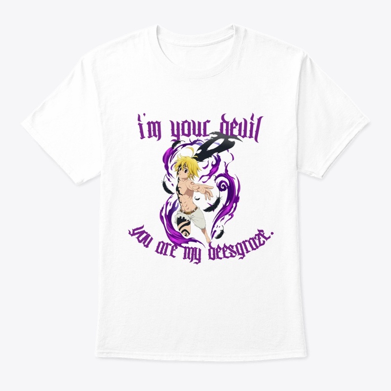 Demon Meliodas x Deesgraze T-shirt White
