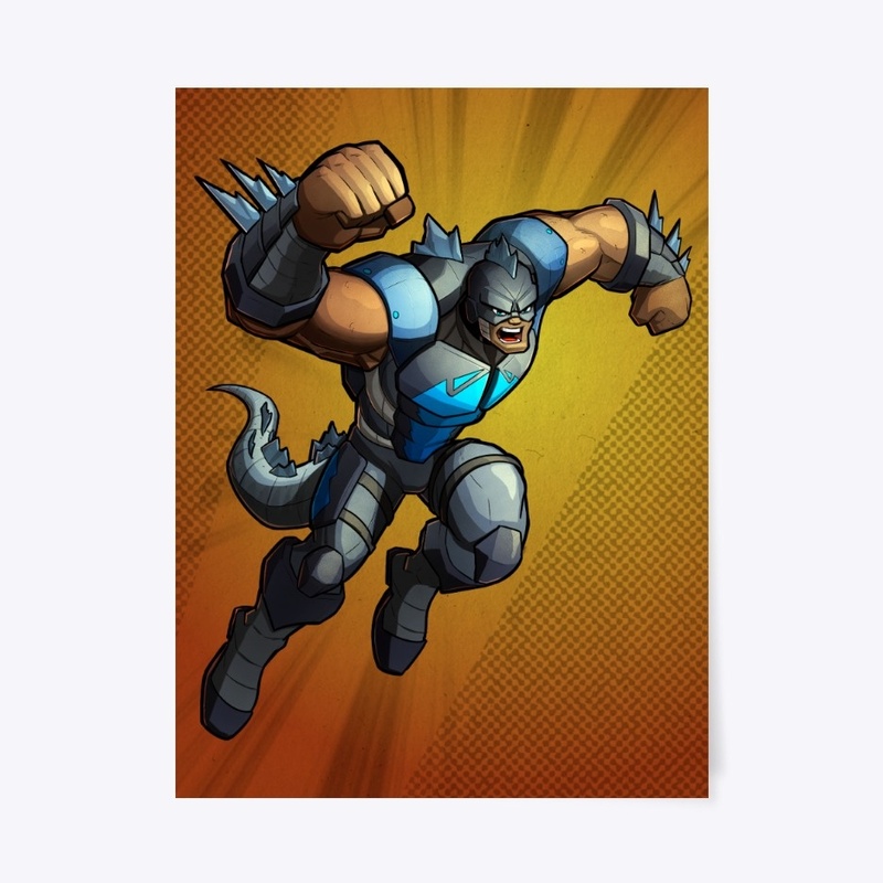 Adam Tanaka Superhero POSTER