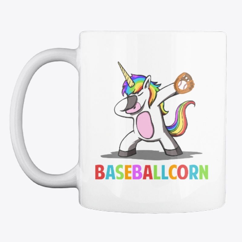 Baseballcorn Baseball Unicorn Dabbing