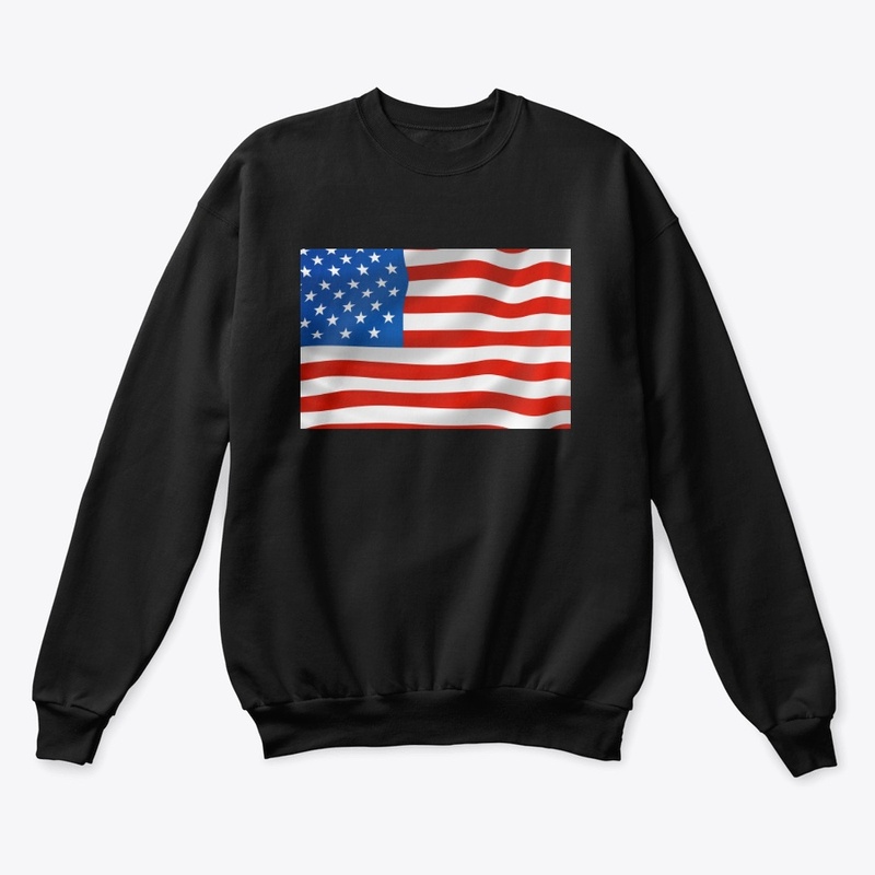 Beautiful American Flag Tee Tshirt